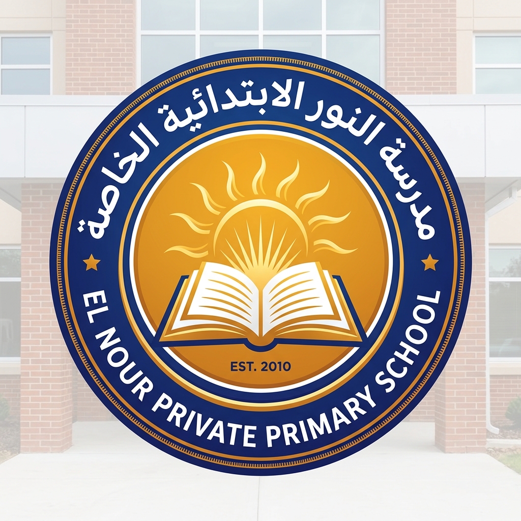 شعار مدرسة النور الابتدائية الخاصة